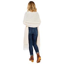 Patricia Nash Oversized Cable Knit Scarf