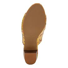 Patricia Nash Poema Leather Heel Sandal