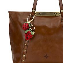 Patricia Nash Raffia Strawberry Bag Charm