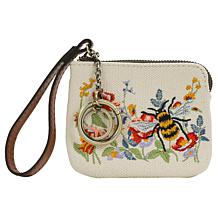 Patricia Nash Rhea Tote with Mini Cassini Wristlet Hangoff