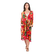 Patricia Nash Ruana with Tassels