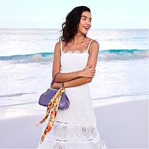 Patricia Nash Tabby Frame Bag w/Scarf