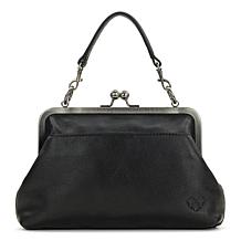 Patricia Nash Vione Cavalino Haircalf Leather Frame Bag