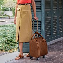 Patricia Nash Vitalia Spinner Wheel Underseater Travel Bag