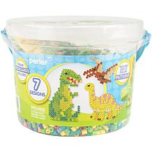 Perler Fused Bead Bucket Kit Dinosaur, 2-pack