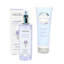 Perlier Lavender & White Musk 2-piece Kit