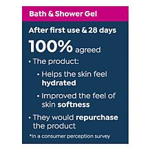 Perlier Rose and Aloe 1L Bath and Shower Gel 2-pack