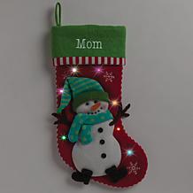 Personalized Twinkling LED Stocking