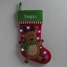 Personalized Twinkling LED Stocking