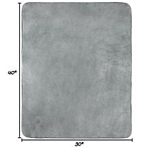 Pet Adobe 40" x 30" Waterproof Pet Throw Blanket Gray