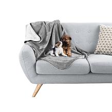Pet Adobe 40" x 30" Waterproof Pet Throw Blanket Gray