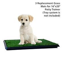 Pet Adobe Artificial Grass Replacement Mats 18.5" x 14"