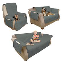 Pet Adobe Dog Furniture Cover for Chairs - Gray