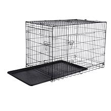 Pet Adobe Portable Folding Wire Dog Crate