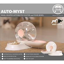 Pet Life Auto-Myst 2-in-1 Automated Gravity Pet Water/Food Dispenser