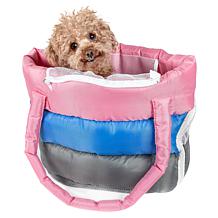 Pet Life Bubble-Poly Tri-Colored Insulated Pet Carrier 