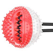Pet Life Grip N Play Treat Dispensing Ball-Shaped Suction Cup Dog Toy