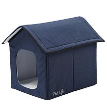 Pet Life Hush Puppy Electric Heating & Cooling Collapsible Pet House