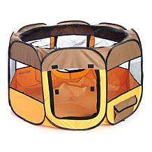 Pet Life Large Lightweight Wire-Framed Collapsible Pet Playpen