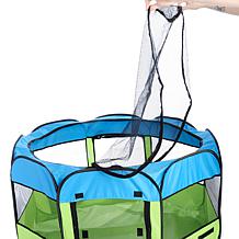 Pet Life Large Lightweight Wire-Framed Collapsible Pet Playpen