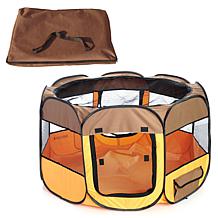 Pet Life Medium Lightweight Wire-Framed Collapsible Pet Playpen