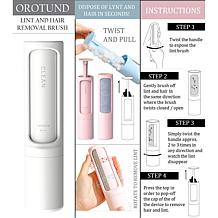 Pet Life Orotund Magical Lint and Pet Hair Removal Brush