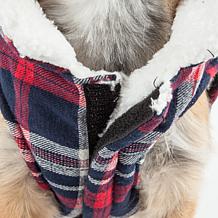 Pet Life Puddler Classic Plaid Insulated Dog Coat
