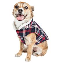 Pet Life Puddler Classic Plaid Insulated Dog Coat