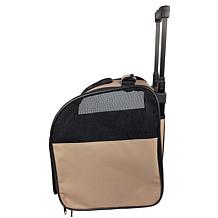 Pet Life Wheeled Travel Pet Carrier with Telescoping Handle