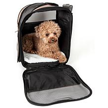 Pet Life Wheeled Travel Pet Carrier with Telescoping Handle