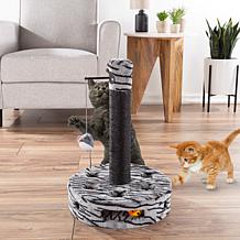 PETMAKER Cat Scratching Post w/Built-In Rolling Ball and Track