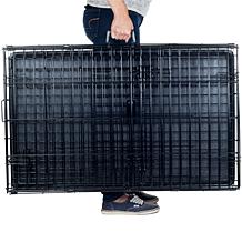 PETMAKER Extra Large 2-Door Foldable Dog Crate Cage