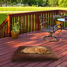 PETMAKER Waterproof Memory Foam Dog Bed w/ Non-Slip Bottom, Large