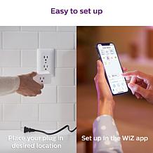 Philips Wi-Fi Smart Plug with Voice Control 3-pack