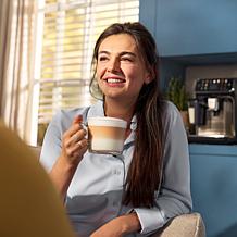 PhilipsA utomatic Espresso Machine with LatteGo Milk Frother - Black 