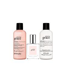 philosophy 3-piece amazing grace eau de toilette mini set