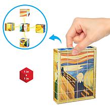 PicassoTiles 20-piece World Famous Painting Puzzle Magnetic Cubes