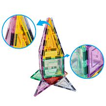 PicassoTiles 48pc Magnetic Building Tile Block Set