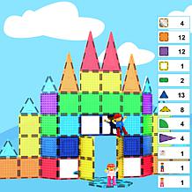 PicassoTiles 63-piece Magnetic Tile Window and Door