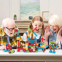 PicassoTiles PTB116 Bristle Shape Blocks 116pc Building Set