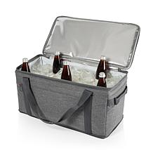 Picnic Time 64 Can Collapsible Cooler, (Heathered Gray)