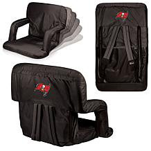 Picnic Time Folding Stadium Chair-Tampa Bay Buccaneers