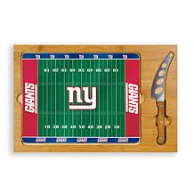 Picnic Time Glass Top Cutting Board - New York Giants