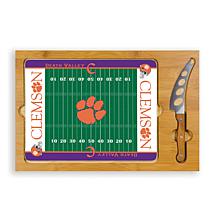 Picnic Time Glass Top Cutting Set - Clemson University