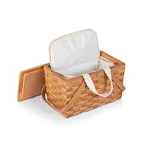 Picnic Time Poppy Personal Picnic Basket, (Beige)