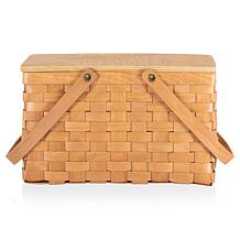 Picnic Time Poppy Personal Picnic Basket, (Beige)