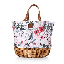 Picnic Time Promenade Basket - Floral Pattern