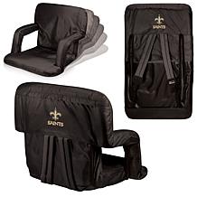 Picnic Time Ventura Folding Chair-New Orleans Saints