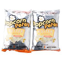 Popcorn Pete's 12 oz Butter Flavor Jumbo Gourmet Popped Popcorn 2-pack