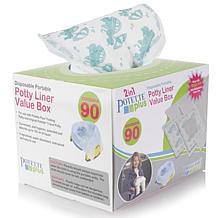 Potette by Kalencom Disposable Portable Potty Liner Value Box